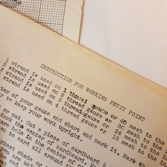 Vintage Petit Point Patterns Rose Jewelry Pins and Earrings and Spanish Dancers - Picture 6 of 8